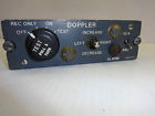 2085272-1204 Bendix Cna-12a3 Aircraft Doppler Control Panel P N 2085272-1204 Bendix Cna-12a3 Aircraft Doppler Control Panel P N