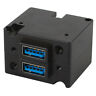 6430202-16 True Blue Power High Usb Charging Port Dual Lighted Connectors
