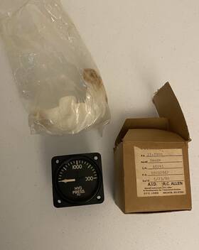 12-2005-2 A.i.d./r.c. Allen Volt Ammeter A.i.d./r.c