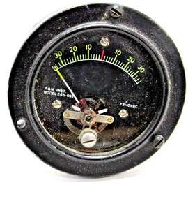 10043777 A&m Instruments 265-062 Vintage Meter Fs-10vdc 8140 Untested #zx-3