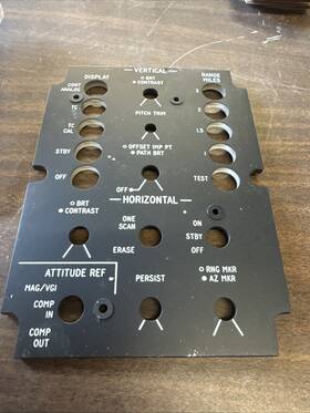 1680-00-432-3364 Ackerman 128avp66004-3 Grumman A-6e Intruder Panel Indicating Light 1680-00-432-3364 Ackerman 128avp66004-3 Grumman A-6e Intruder Panel Indicating Light