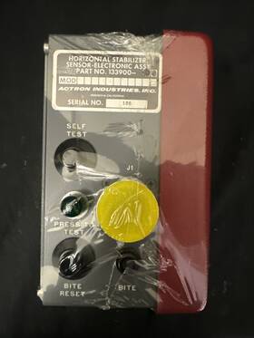 133900-8 Actron Industries Horizontal Stabilizer Sensor Mpn S/n 186 Serviceable