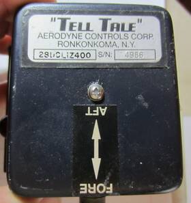 Aerodyne Controls 28dccliz400 Aircraft Part Tell Tale Impact Switch P/n 28dcliz400