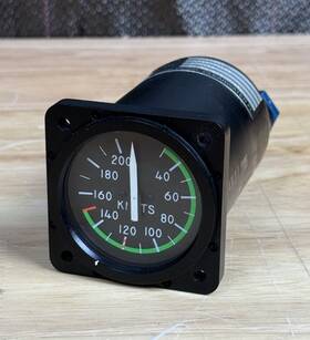 25020-0155 Aerosonic Vcg Corp. Airspeed Indicator 30-200 Knot 25020-0155 Aerosonic Vcg Corp. Airspeed Indicator 30-200 Knot