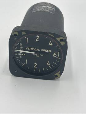 302602128 Aerosonic Corporation Vertical Speed Indicator 30260 2128 0-6000 Fpm