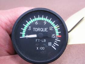 681118-0104 Aerosonic 9910490-1rx Torque Pressure Gauge Pn Atl