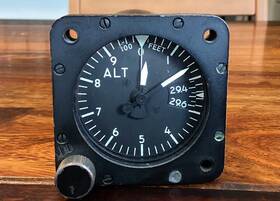 15080-1109 Aerosonic Corp. Aircraft Altimeter Dec 1984 - Pn