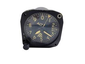 A80mb Aerosonic Instrument Company Vtg. Co. Altimeter 100 Ft Altitude Aircraft Guage A80mb Aerosonic Instrument Company Vtg. Co. Altimeter 100 Ft Altitude Aircraft Guage