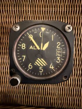 6080-a80ma Aerosonic Instrument Corp A-80-ma Ma-1 Pressure Altimeter Indicator Pn