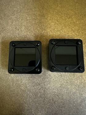 Fl201 Aerospace Logic Aircraft Avionics Fuel Gauges Pair Fl201 Aerospace Logic Aircraft Avionics Fuel Gauges Pair