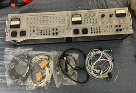 At-404 Aerotech Rare Transponder/dme And Nav/com Interface Test Panel Aviation With Cables