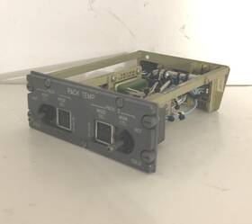 A92527781000d00 Airbus Aircraft 441vu Pack Temperature Control Panel A92527781000d00 Airbus Aircraft 441vu Pack Temperature Control Panel