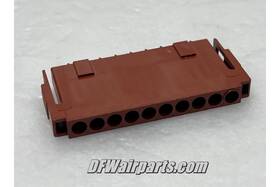 Aircraft 207396-1 5935-01-145-8737 Avionics 10 Pin Amp Connector
