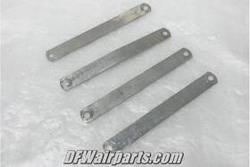 880749-09704 Aircraft Lot Of 4 Avionics Tray 1/2 Inch Bonding Straps