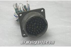 Aircraft Kpt02a20-39pz Cannon Plug Connector Receptacle