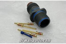 Aircraft Ms3451w10sl-3p 5935-01-235-1726 New Avionics Cannon Plug Connector