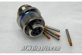 Aircraft Ms3456l14s-5s 5935-00-564-5362 New Avionics Cannon Plug Connector