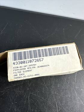 Ac4001e-674 Aircraft Porous Media Filter Element Sn2750 Pn Ac4001e-674 Aircraft Porous Media Filter Element Sn2750 Pn
