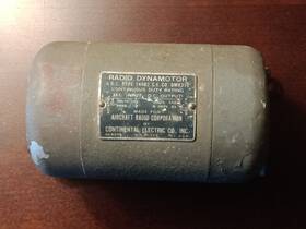 Scr-274-n Aircraft Radio Corporation 14482 D-10a 28v Dynamotor Corp Arc-5 Arn-30 Untested