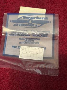 10-01659 Airpath Lot Of 14 Compass Deviation Cards P/n