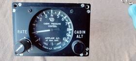 130312-7 Airsearch Cabin Pressure Control/ Cut Off Valve -aircarft Instrument