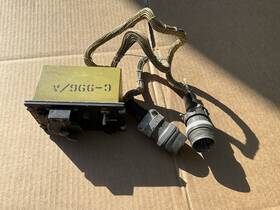 Allen Aircraft Radio C-996/a Vintage Vhf Nav Freq Controller Box Assy Man Cave