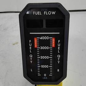 Ametek 10638n01m01 Indicator - Fuel Flow And Quantity R/h Inop 9912497-3 Core