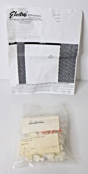 350778-1 Amp Pin Housing Bag Of 40