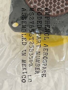 Amphenol Aerospace Ms27656t25b35pb Connector With Contact