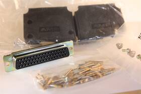 Edi-rs12c Amphenol 205211-1 50 Position D-sub Connector Kit Fits Nat Rs12-020