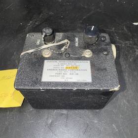 Andrea Radio Corporation A81-48 Intercommunication Station C-6624/aic-25 5831-00-880-2833 008802833