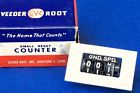 139243 Ao - A0 Veeder Root Nos Ground Speed Small Reset Counter Vintage 139243 Ao - A0 Veeder Root Nos Ground Speed Small Reset Counter Vintage