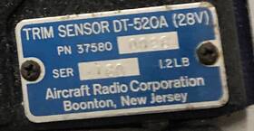 37580-1028 Arc Cessna 300/400 Auto Pilot Dt-520a Elevator Trim Sensor Actuator