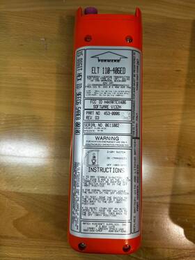 110-406ed Artex Aircraft Supplies Inc. 453-0006 Elt 406mhz Guaranteed 30 Days