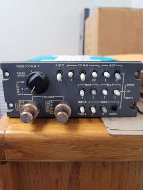 5636-1 Autech Audio Selector Panel