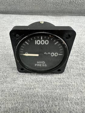 10632-a Autolite Auto Lite Co Hyd Press - Ww2 Era Aircraft Hydraulic Pressure Gage Gauge Gp