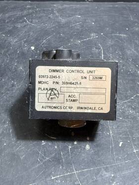 03972-2245-5 Autronics Dimmer Control Unit Pn Read 03972-2245-5 Autronics Dimmer Control Unit Pn Read