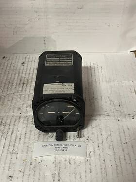 500ed Aviation Instrument Pn Horizon Reference Indicator Sn 5438 500ed Aviation Instrument Pn Horizon Reference Indicator Sn 5438