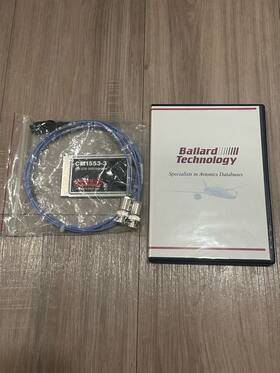 Cm1553-3 Ballard Technology Cm1533-3 Military Avionics Mil-std-1553 Interface Card