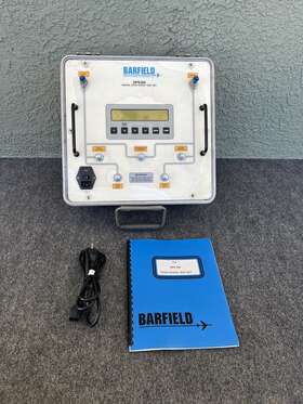 Dps350 Barfield Inc. Model Aircraft Rvsm Pitot Static System Test Set Dps350 Barfield Inc. Model Aircraft Rvsm Pitot Static System Test Set