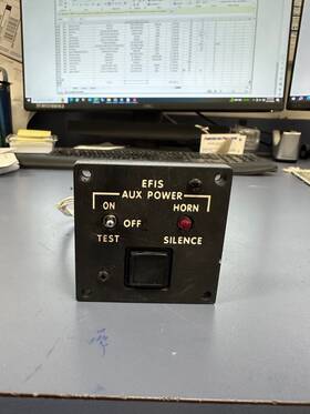 90-029193-617 Beechcraft Efis Aux Panel Assy P/n Ar