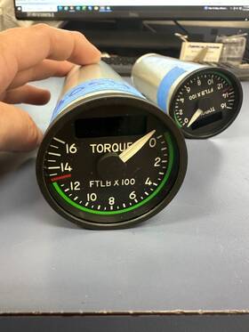 90-380034-4 Beechcraft Torque Indicator P N Ar 90-380034-4 Beechcraft Torque Indicator P N Ar