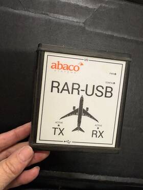 Rar-usb-0202w Bench Test Equiptmebt Abaco Systems Arinc 429 To Usb Interface Avionics With Cable Rar-usb-0202w Bench Test Equiptmebt Abaco Systems Arinc 429 To Usb Interface Avionics With Cable