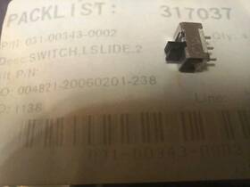 031-00343-0002 Bendix Switch Lside2 P/n Pc Board Solder In New