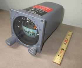 Bendix 1976910-1 Vintage Airplane 3-inch Attitude Indicator Gyro For 5 Tilted Panel Slope