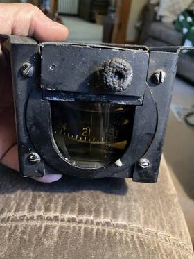 Bendix 88-c-800 Us Navy Mark Viii Aircraft Compass Aviation Instrument Wwii With Mount