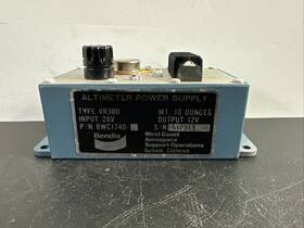 Bwc1740 Bendix Altimeter Power Supply Type Vr300 Input 28v. Sn 410013. Pn
