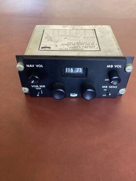 Arn-123 Bendix C-10048/arn-123 V Vintage Receiver Control For Parts/ Not Working Arn-123 Bendix C-10048/arn-123 V Vintage Receiver Control For Parts/ Not Working