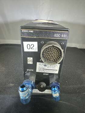 065-0082-01 Bendix King Air Data Computer Kdc481 Removed Working 065-0082-01 Bendix King Air Data Computer Kdc481 Removed Working