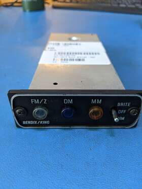 066-01065-0000 Bendix King Used Bendix/king Ki 22 Marker Beacon Receiver P/n